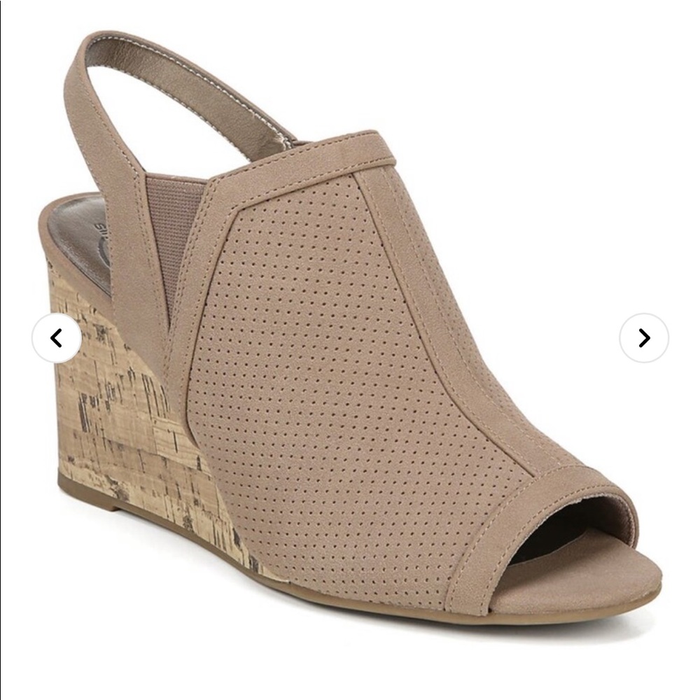 Camilla Cork Wedge Bootie